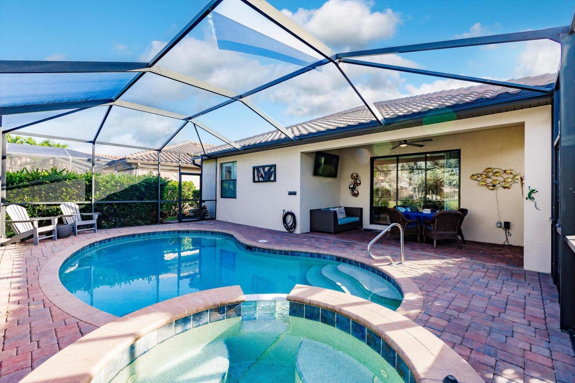 Gorgeous 3Br 3Bth Home Private Office Pool Hot Tub North Naples Eksteriør bilde